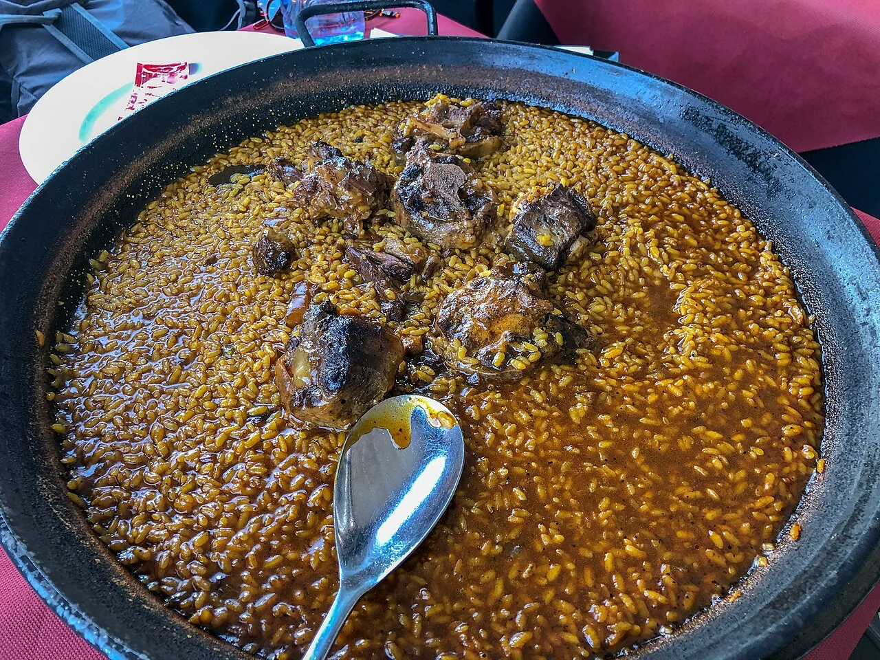 Arroz servido en Orihuela